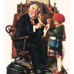 Norman-Rockwell-Doctor-and-the-Doll