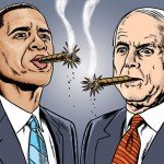 Barack Obama & John McCain - 02